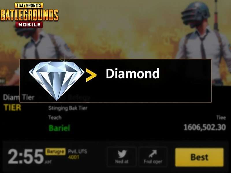 PUBG Mobile Diamond Tier Badge